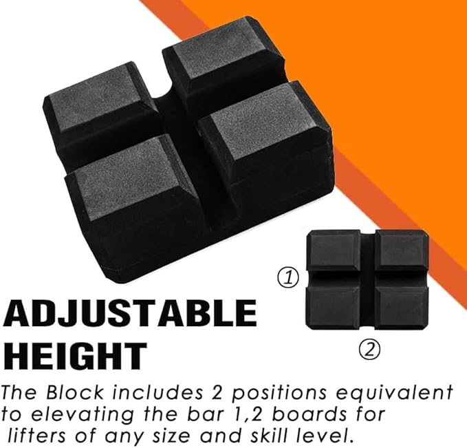 TAVIEW Bench Press Block,Bench Press Board Press Adjustable Home Gym Workout Fitness Accessories for Increase Your Bench Press