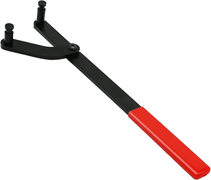 Universal Pulley Holder Camshaft Injection Pump Cam Sprocket Holding Wrench Tool Compatible with Audi, Dodge, Ford, GM, Honda,Mazda,Rover,Toyota,Volvo