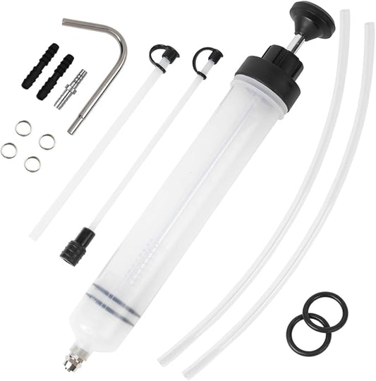Fluid Extractor, Automotive Fluid Extractor Pump Manual Fuel Suction & Filler, Efficient Oil Extractor Pump for Fluid Extraction (500CC