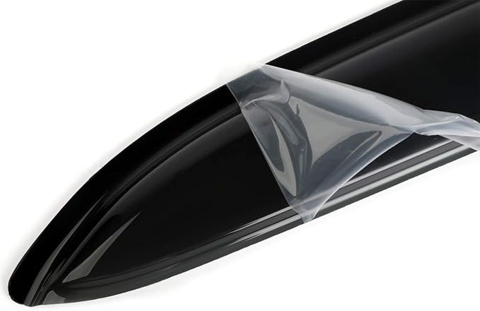 2pcs Original Outside Mount Style Window Rain Guards Shield Side Wind Deflectors Dark Smoke Nice Looking Vent Window Visors Fit for 2004-2012 Colorado/Canyon Standard Cab 92457