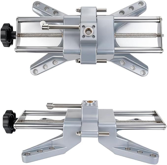 BARTOO Wheel Clamp & Magnetic Adapter for Precise Camber Caster Gauges, Universal Wheel Alignment Tool Fits for 11-25" Rims Camber Wheel Alignment Rack Tool