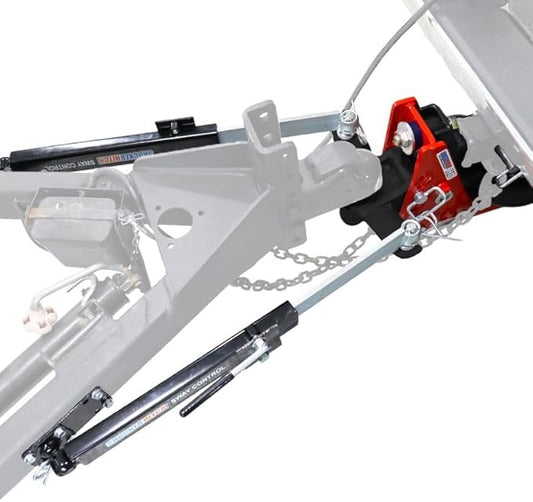Shocker HD Combo Air Hitch & Sway Control Towing Kit, Fits 2" Hitch Black Combo 2" & 2-5/16" Balls