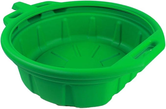 Capri Tools CP21023 Portable Oil Drain Pan, Anti-Freeze, Green