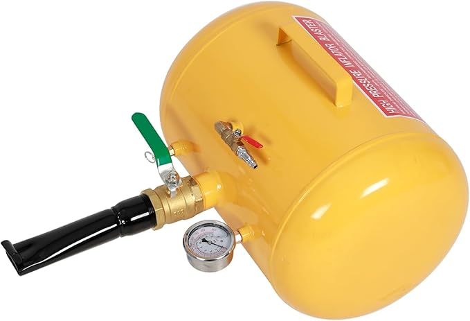 BLACKHORSE-RACING 7.5 Gallon Air Tire Bead Seater - Blaster Tool Seating Inflator w/Gauge Car Truck ATV Tank Heavy Duty