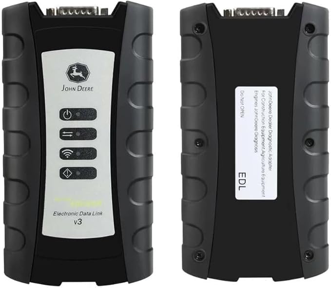 V5.3 AG+V5.3 CF Software Service Advisor EDL V3 Heavy Duty Scanner Electronic Data Link Truck Diagnostic Kit forJohn Deere, Agricultural Tractor Construction Diagnostic Tool