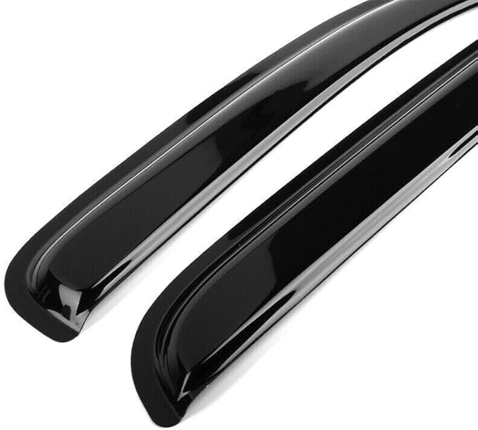 Rainproof Side Window Wind Deflectors for Ford Fusion 2013-2020, Tape-on Sun Rain Guard Sets,Nice Looking Window Visors for Cars,Vent Deflector for 13-20 Ford Fusion 94714