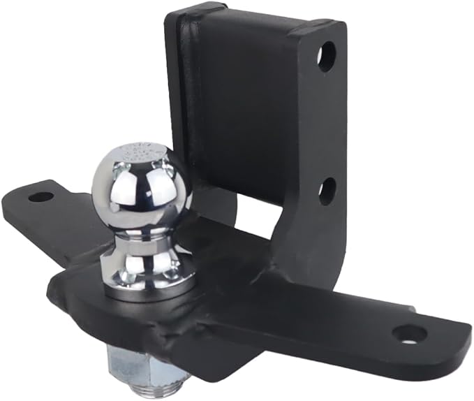 Shocker HD Air Ride Drop Hitch & Sway Control Towing Kit - Fits 2-1/2"Hitch Has 2" Ball, 20,000 lbs, Has 2 Sway Arm Bar Kits