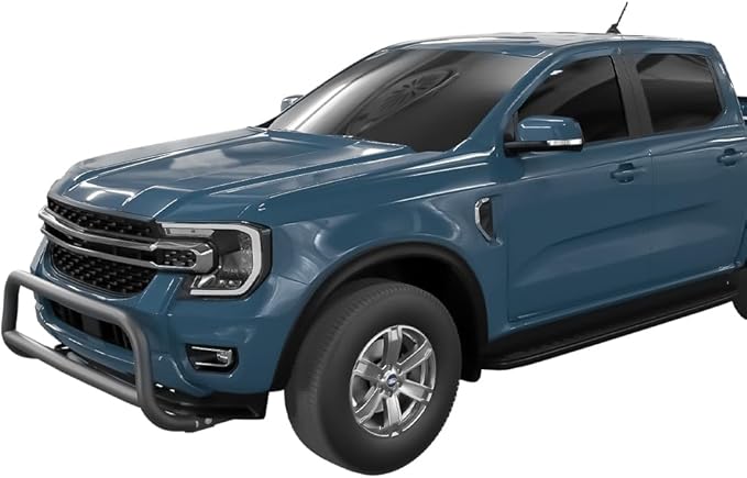VANGUARD Black Powdercoat Bull Bar Compatible with 2024-2025 Ford Ranger
