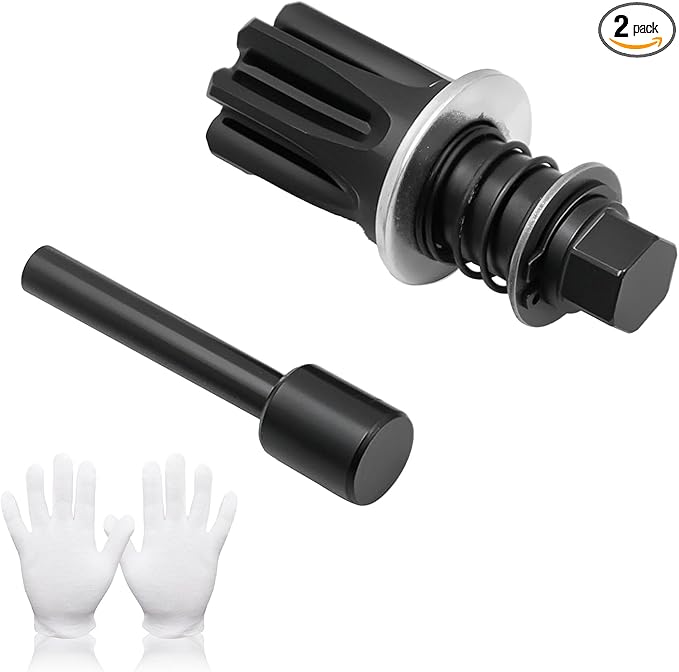 JDE81-1 JDE81-4 Engine Turning Tool and Timing Set Replacement for Jo-hn Deere 4024 4039 4045 4239 4276 6359 6619 6059 6068 6076 6081 6090 6105 6125 and 6135 Engines