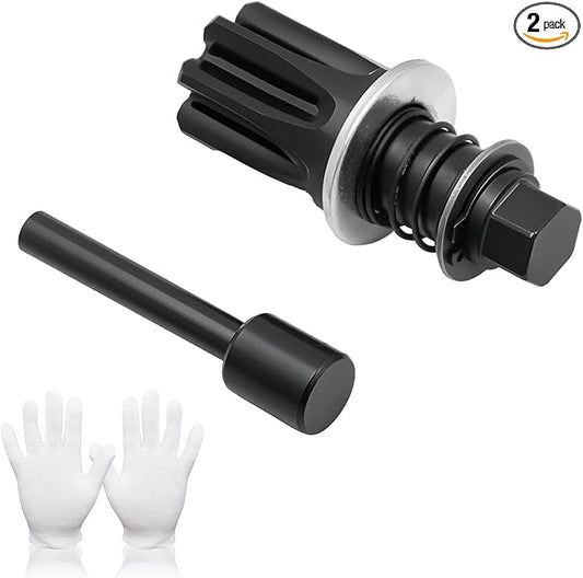 JDE81-1 JDE81-4 Engine Turning Tool and Timing Set Replacement for Jo-hn Deere 4024 4039 4045 4239 4276 6359 6619 6059 6068 6076 6081 6090 6105 6125 and 6135 Engines