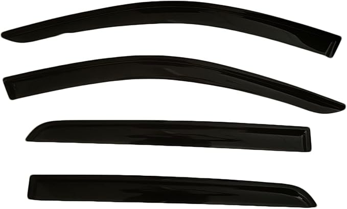 2018-2023 Tape-On Rain Guards for Chevrolet Traverse Side Window Visor Deflectors LS LT RS Premier True North High Country Durable Tinted Shades 2019 2020 2021 2022