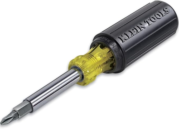 Klein Tools 80019 Tool Set, Multi-Bit Screwdriver and Nut Driver Tool Kit, 30 Different Industrial Strength Bits and Sizes, 4-Piece