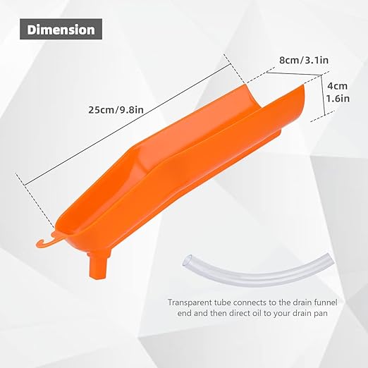 Oil Filter Cap Wrench Oil Change Kit: Crankcase Fill Funnel, Primary Case& Drip-Free Oil Filter Funnel+ 50Pcs Fluorine Rubber O-Ring Primary Drain Plugs fit for Harley Sporster Dyna
