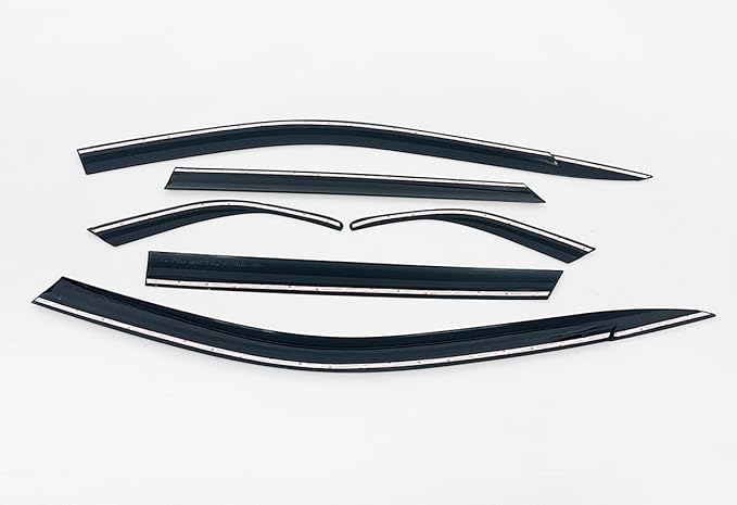 AUTOCLOVER Smoked Window Visor Sun Rain Vent Guard 4p for 2024 Trax, E291