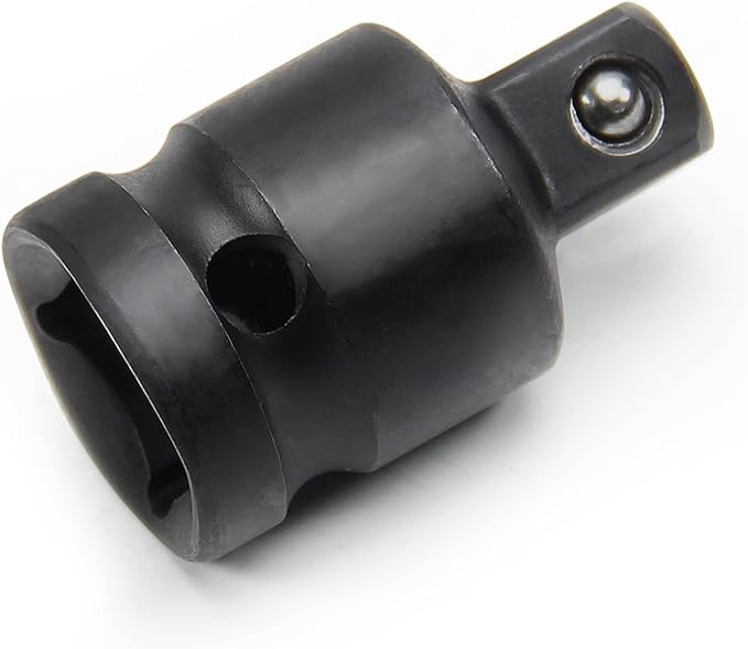 Utoolmart 1/2 Inch Drive (F) x 3/8 Inch (M) Impact Socket Adapter for Ratchet Wrenches, Female to Male, Cr-Mo