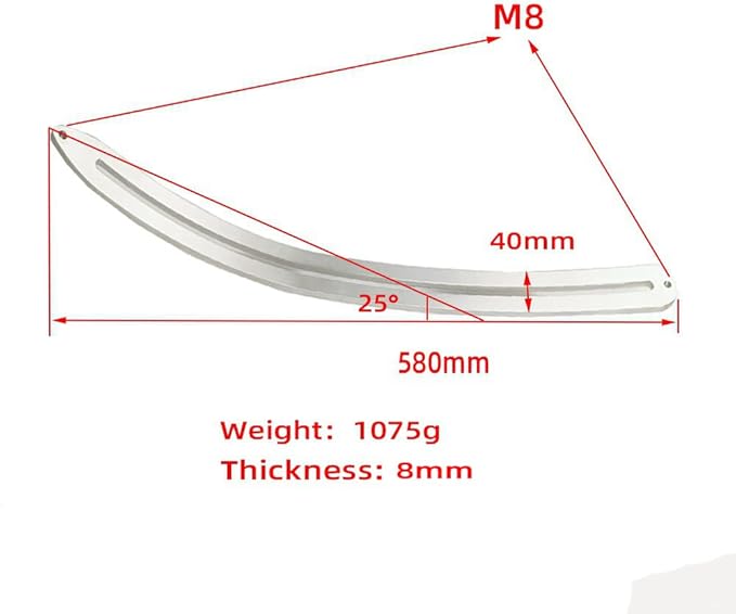 Car Auto Car Dent Removal Fender Damage Repair Puller Lifter Big Curved Rod Crowbar Tools Hook Rods Kit