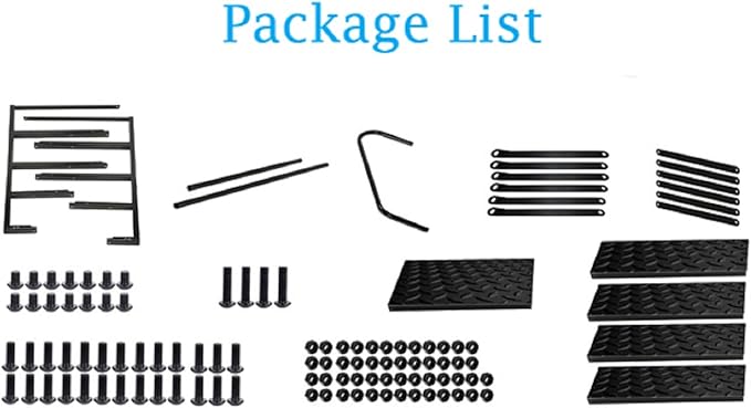 RV Steps with Handrail, 5 Step RV Stairs 660lbs Load Capacity, Heavy Duty Camper Steps with Wide & Anti-Slip Platform, Portable Outdoor Metal Entry Stairs for Hot Tub, Mobile Home, Travel Trailers