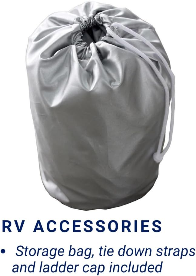 Eliteshield ShieldAll Ultimate Heavy Duty Class A RV Motorhome Cover, Weatherproof Durable Protection for Class A Motorhomes RV 37ft to 40ft Long