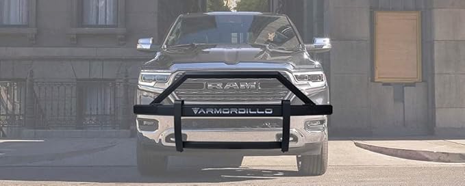 Armordillo 8702185 AR2 Pre-Runner Style Modular Bumper Grille Guard - Matte Black Fits 2019-2024 Dodge Ram 1500