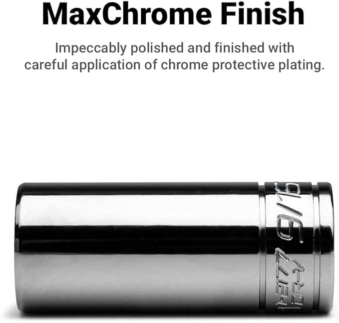 Capri Tools 5/16 in. Deep Socket, 3/8 in. Drive, 12-point, SAE