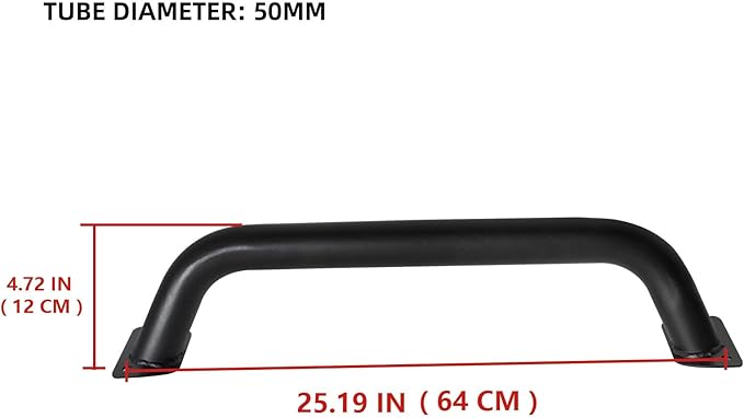 Front Steel Brush Guard Fits 2019-2023 for Jeep Gladiator JT & 2018-2023 for Jeep Wrangler JL JLU Rubicon Bumper Steel Bar Grille Brush Guard