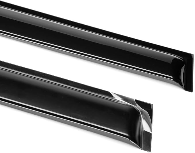 Rainproof Side Window Wind Deflectors for 2018-2025 Ford Focus Hatchback & Sedan, in-Channel Sun Rain Guard Sets,Window Visors for Cars,Vent Deflector for Ford Focus 19-25 Sedan FO112-IN