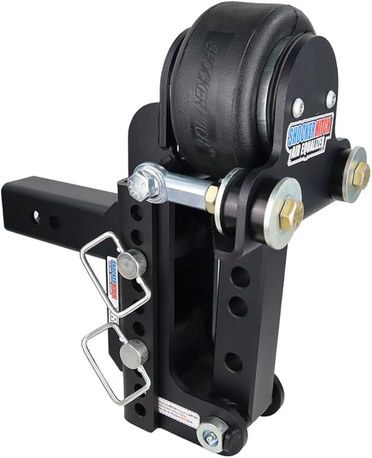 Shocker Air Equalizer for Weight Distribution Hitch, Fits 2-1/2" Hitch 5" Rise 4" Drop