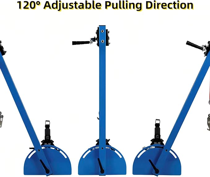 Car Dent Puller Tower - 1760lb (800 kg) Pulling Force, 3 in 1 Car Sheet Metal Pull Systems Repair Tower Car Dent Pull Lever Bar Car Body Stretch Repair Tools