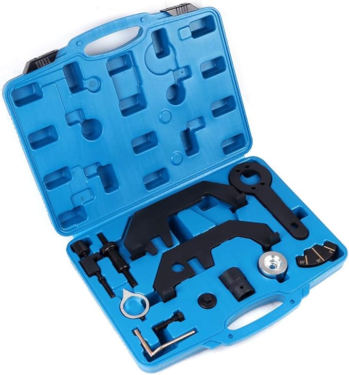 cciyu Timing Alignment Crankshaft Timing Master Tool Engine Timing Tools Kit Applicable for BMW N62 N73 645i 650i Engines