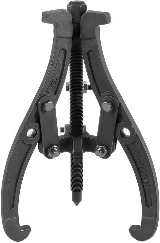 3 Jaw Puller 4in/100mm Universal Bearing Gear Pullers Heavy Duty Extractor Tool,High Carbon Steel Puller,Adjuestable Removal Kit Type for Bearings/Flywheels/Pulleys Remove