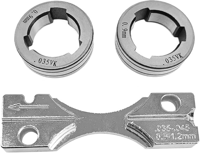KP1696-035C Drive Roll Kit .035" V-Groove Fit for Lincoln 216 255XT 350MP MIG Welder for 25M LF-72 LN-15 LN-25 PRO Dual Power Wire Feeder for Flux Core