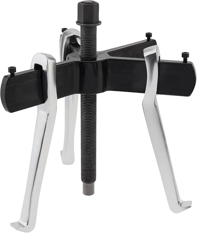 ChgImposs 10" 2 Jaw 3 Jaw Gear Puller, Adjustable Bearing Puller, Reversible Removal Tool for Internal External Pulling, Puller Tool for Removal of Pulleys Flywheels Bearings Gears