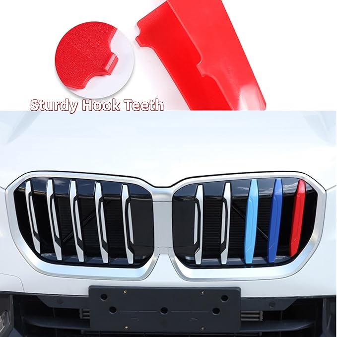 Automotive Grille Inserts for BMW X1 2026-2023 U11 iX1(NOT for M35i,dual grille) 5-Beam, Front Grille Accessories