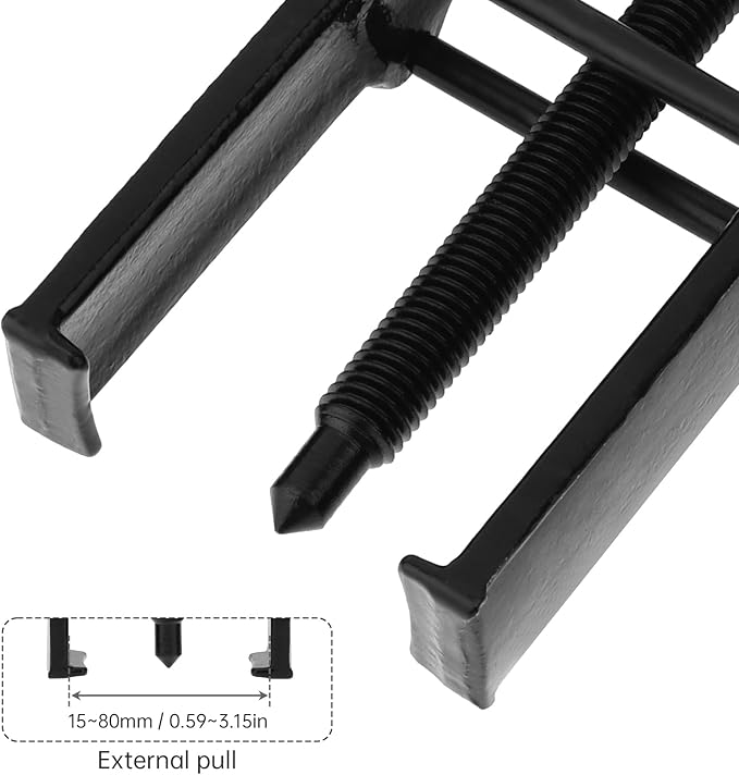 ChgImposs Two Claw Separate Lifting Device Pull Bearing Puller for Bearing Maintenance/Auto Car Repair, Strengthen Bearing Auto Mechanic Bearing Puller Tool (8 inch)