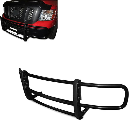 Black Horse SPARTAN Grille brush Bumper Guard Modular Black Compatible with 12-25 NV1500|2012-2025 Nissan NV2500|2012-2025 Nissan NV3500-17NINVMA