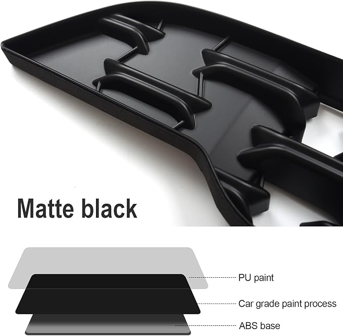Matte Black 2nd Gen Grill Inserts Fit for Mazda CX50 CX-50 Hybrid 2025 2024 2023 All Models, Water Tank and Radiator Protector Front Bumper Grille Mess for 2026 Mazda CX 50 Accessories