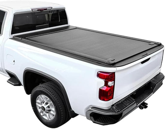 Syneticusa MR Hard Retractable Tonneau Cover Fits 2002-2026 Dodge Ram 1500 2500 3500 8' (96.3") Truck Bed Waterproof Accessories