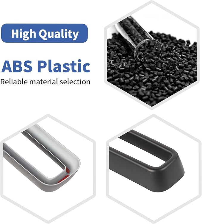 for Challenger Grille Insets Trim Cover Fit for Dodge Challenger 2015-2023 Matt Black Exterior Accessories 2pcs