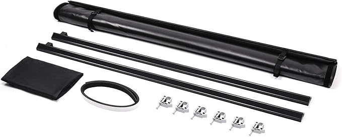 Amazon Basics Soft Roll Up 5.8 feet Truck Bed Tonneau Cover for 2014-2019 Chevy Silverado, GMC Sierra 1500, Fleetside