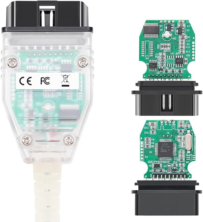 Mini for VCI J2534 Cable V18.00.008 Latest Version, OBD2 Connector Scanner Adapter Fit for TIS Techstream Programming Diagnostic Cable, Support Win XP WIN7 WIN10