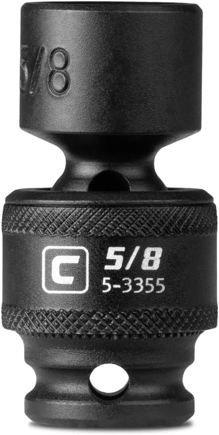 Capri Tools 5/8-Inch Universal Impact Socket, 3/8-Inch Drive, 6-Point, SAE