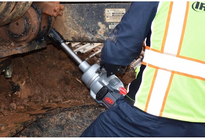 Ingersoll Rand W9691-K4E W9000 Series 20-Volt 1-Inch Cordless Impact Wrench Kit with Charger and 6-Inch Extended Anvil