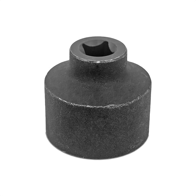 Oil Filter Wrench Socket, Oil Filter Cap Removal Tool Compatible with Chevy Equinox Cobalt HHR Malibu Orlando, Also for Saturn Aura Ion L100 L200 LS LS1 LW1 LW200 Sky Vue (Steel)