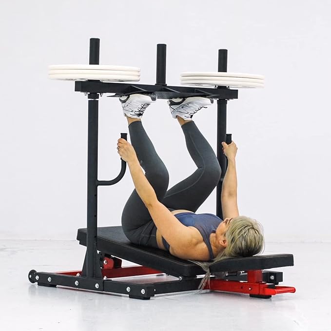 GMWD Vertical Leg Press Machine, Leg Strength Training Machine with Linear Bearing, Lower Body Special Machine Home Gym