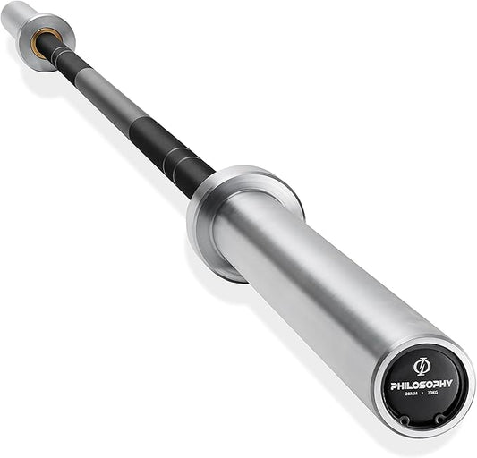Philosophy Gym Olympic Barbell - Weightlifting & Powerlifting 2" Bar