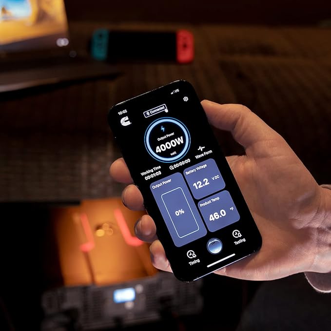 Cummins 4000 Watts Inverter Modified Sine Wave Truck Inverter 12 Volts to 110 Volts Four AC Outlets Two USB Ports (Plus Cable Kit)- CMN4000W - Inverters for Vehicles, Van Life, Camping