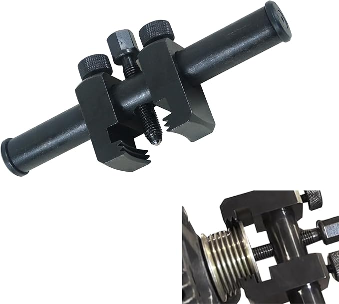 Universal Ribbed Drive Pulley Crankshaft Remover Tool Puller for A/C Unit Water Pumps