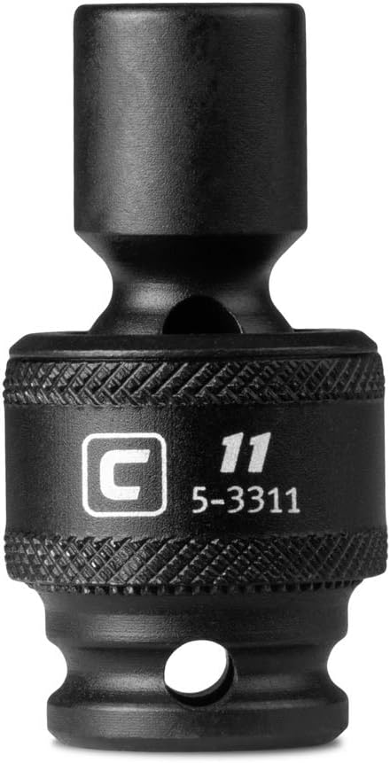 Capri Tools 11 mm Universal Impact Socket, 3/8-Inch Drive, 6-Point, Metric