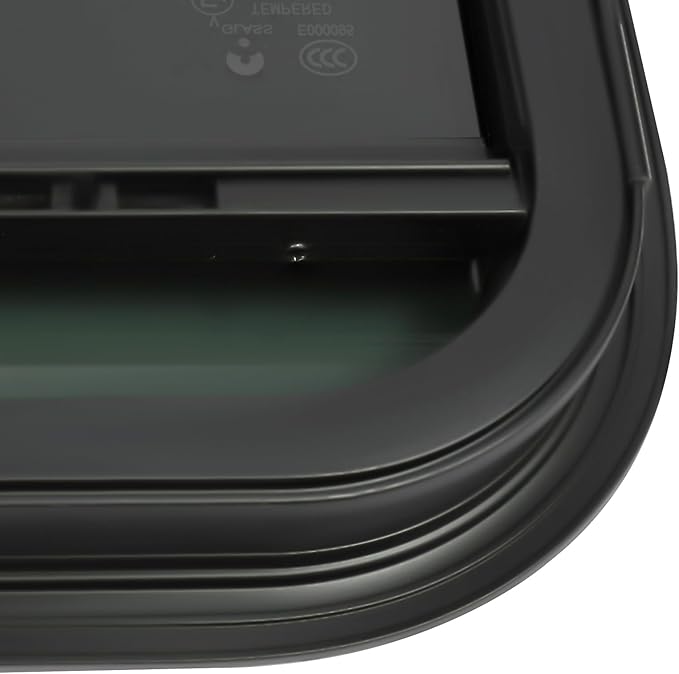 2PCs RV Window, Teardrop Horizontal Slide Black RV Window, Vertical Sliding RV Window 30" W x 24" H Horizontal Sliding Window Camper Trailer Window Horizontal Sliding Replacement Glass W/Trim Ring