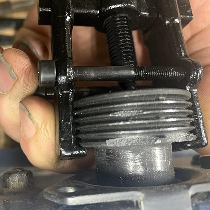 ChgImposs 3 Inch 2-Jaw Gear Puller, Adjustable CR-V Steel Bearing & Gear Separator Tool for Removing Bearings, Pulleys, Flywheels, Auto Mechanic Repair Tool